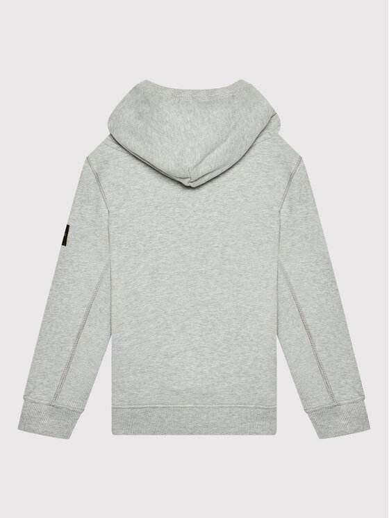 Calvin Klein Jeans Calvin Klein Jeans Світшот Blocking Badge IB0IB00682 Сірий Regular Fit