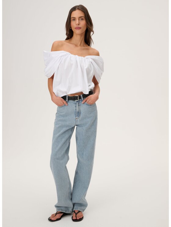 LEBRAND LEBRAND Jeansy Miro Niebieski jasny Straight Leg
