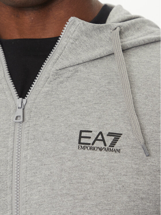 EA7 Emporio Armani EA7 Emporio Armani Bluza 8NPM33 PJVRZ 3905 Szary Regular Fit