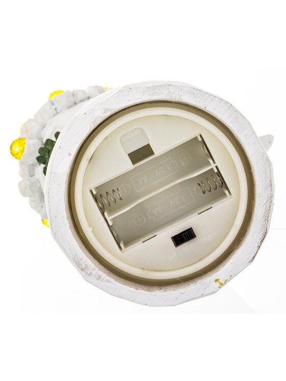 MIAhome MIAhome Figurka LED króliczka z bukietem GABI-2 Kolorowy