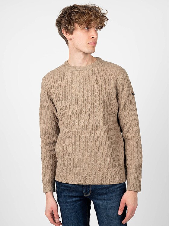 Pepe Jeans Pepe Jeans Πουλόβερ PM702278 | New Jules Μπεζ Regular Fit