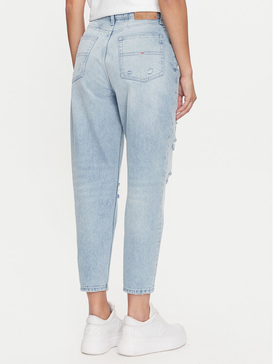 Tommy Jeans Tommy Jeans Traperice DW0DW19612 Plava Regular Fit