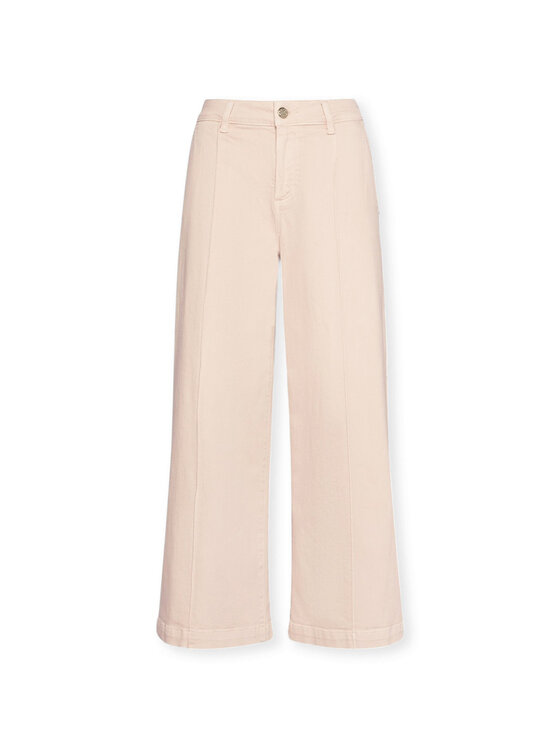Elena Mirò Elena Mirò Pantaloni di tessuto P153P000344N002 Écru Cropp Fit