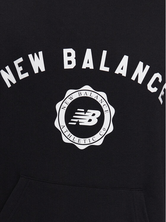 New Balance New Balance Felpa Dukserica Sport Seasonal French Terry MT31901 Nero Relaxed Fit