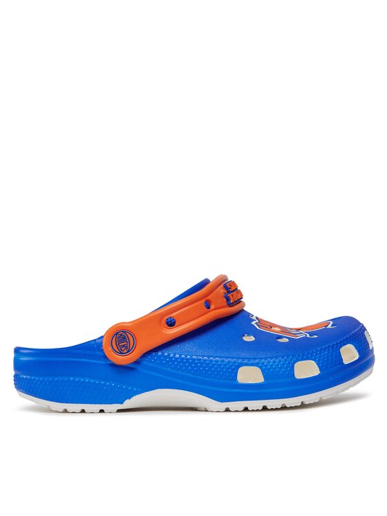 Crocs Pantoletten Crocs Classic Nba New York Knicks Clog 208862 Weiß, Größe 38_39