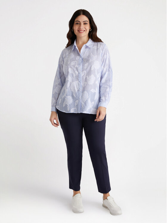 Fiorella Rubino Fiorella Rubino Camicia 5022T001241N0R4 Turchese Regular Fit