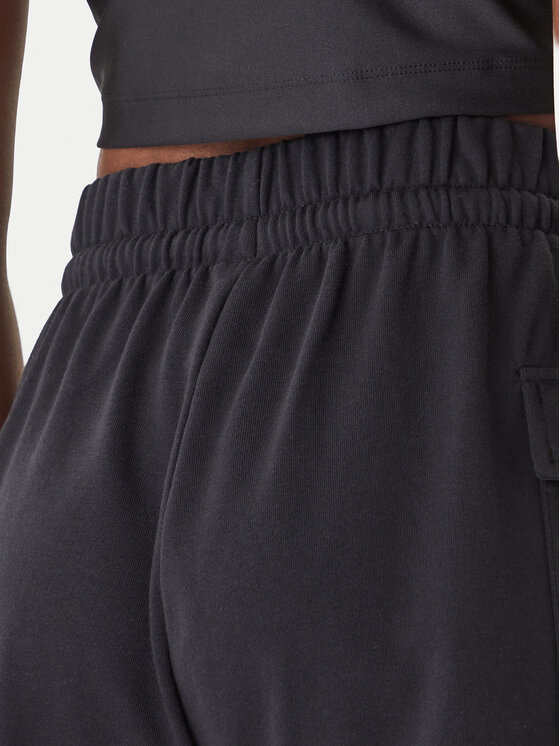 adidas adidas Pantaloncini sportivi Essentials Small Logo French Terry Cargo JD9944 Nero Loose Fit