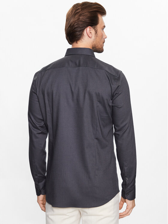 BOSS Boss Cămașă 50470583 Gri Slim Fit