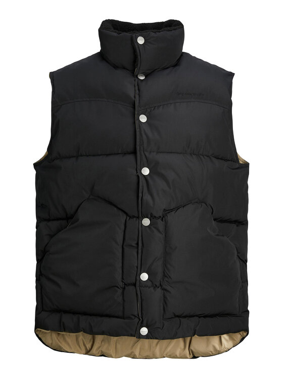 Jack&Jones Jack&Jones Prsluk 12246676 Crna Regular Fit