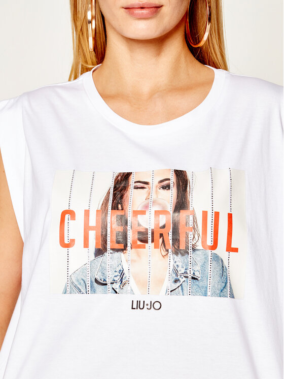 T-shirt FA0146 J5703 Bianco Oversize