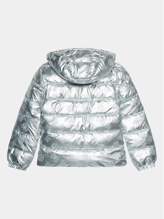 Guess Guess Giubbotto invernale J3BL06 WBVE0 Argento Regular Fit