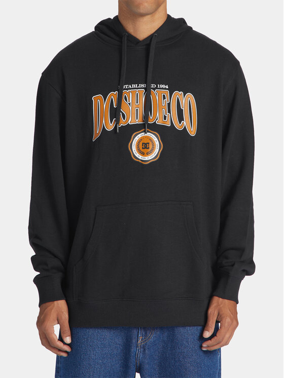 DC DC Μπλούζα Tuition Otlr ADYSF03112 Μαύρο Regular Fit