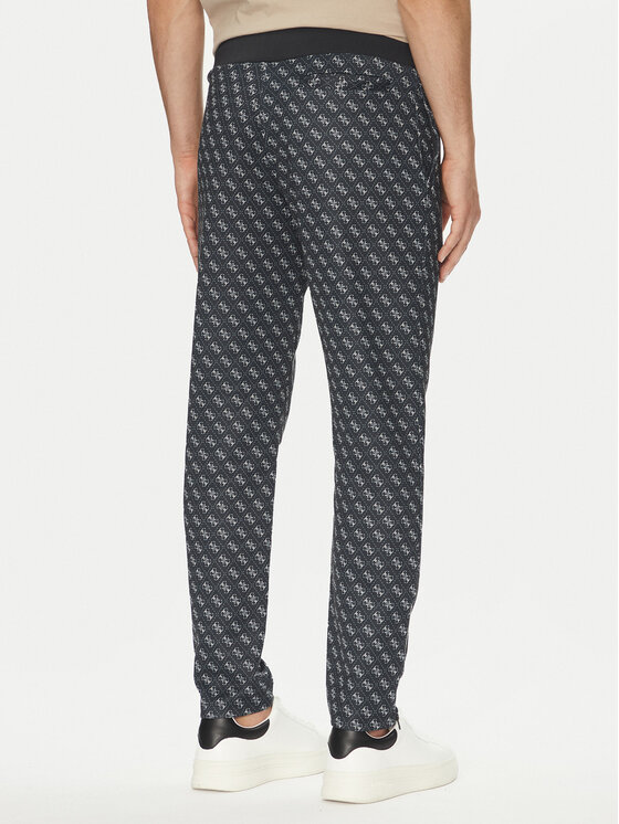 Guess Guess Долнище анцуг Korbin Z2BB05 FL04Q Черен Regular Fit