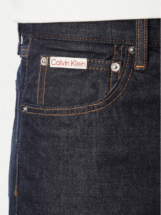 Calvin Klein Jeans Calvin Klein Jeans Jeansy 90s LV04RH701G Granatowy Straight Fit