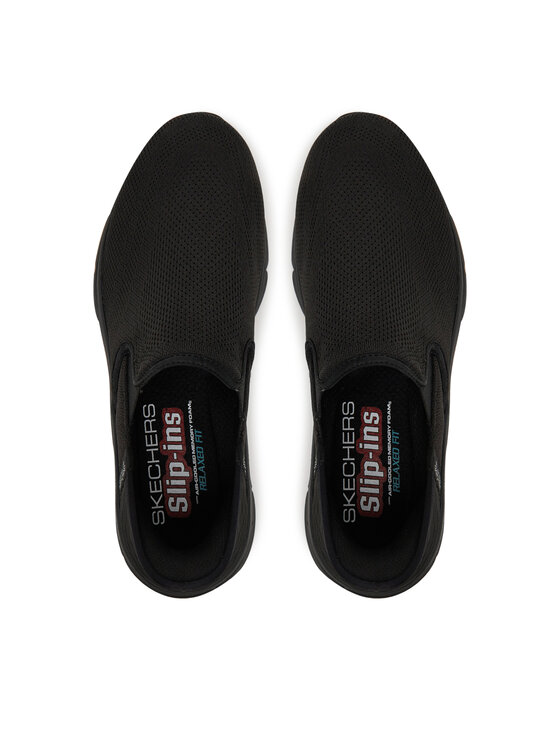 Skechers Skechers Sneakersy D'Lux Walker 2.0-Reeler 232463/BBK Czarny
