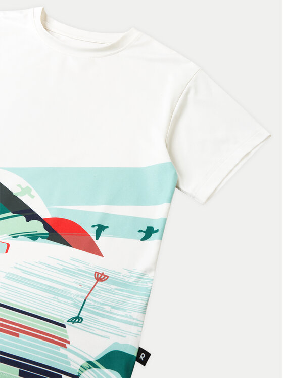 Reima Reima T-shirt Siirtyy 5200353A Bianco Regular Fit