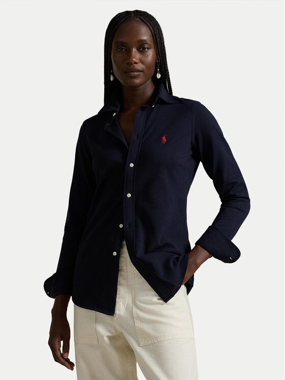 Camicia blu ralph lauren hotsell