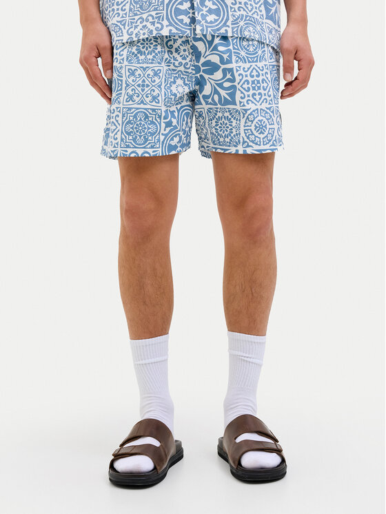 Jack & Jones Jack & Jones Plavecké šortky Maui 12277730 Světle modrá Regular Fit
