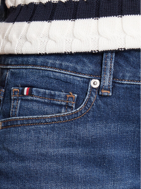 Tommy Hilfiger Tommy Hilfiger Τζιν WW0WW45684 Μπλε Slim Fit