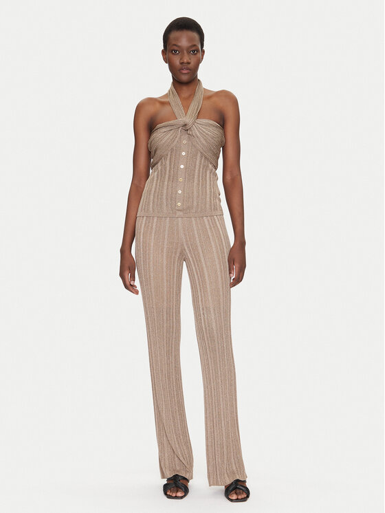 Marciano Guess Marciano Guess Top 5GGR16 5811Z Beżowy Slim Fit