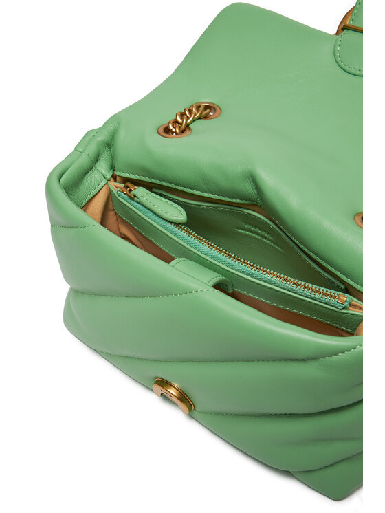 Pinko Handtasche Love Puff Mini Cl PE 24 PLTT 100039 A0F2 Grun