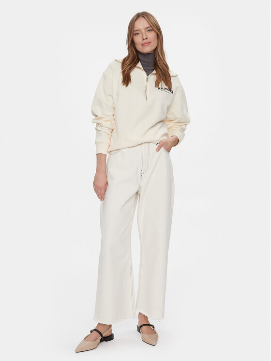 Tommy Hilfiger Tommy Hilfiger Світшот Monotype WW0WW42469 Бежевий Regular Fit