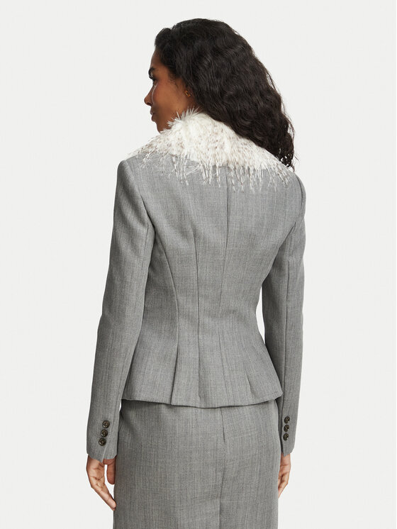 Elisabetta Franchi Elisabetta Franchi Sakko GI-289-67E2-V740 Grau Slim Fit