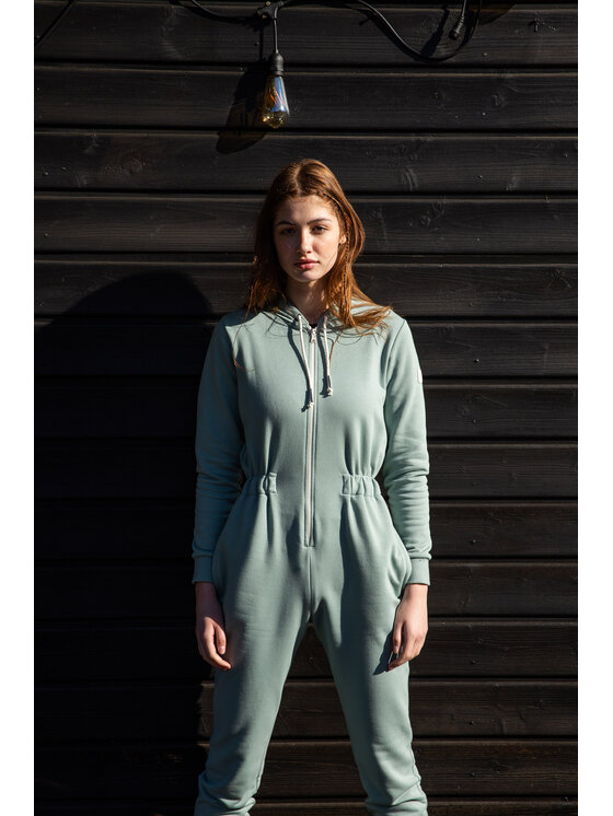 LaLupa LaLupa Kombinezon LA059 Zielony Comfortable Fit