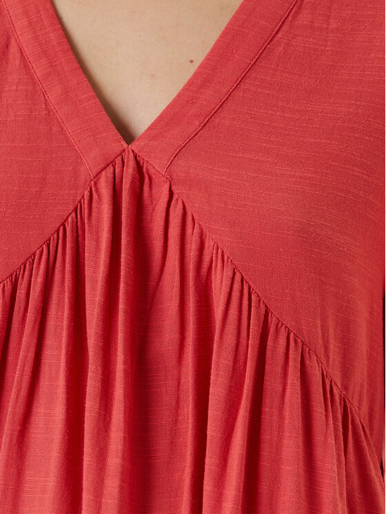 United Colors Of Benetton United Colors Of Benetton Sommerkleid 4PQNDV0BS Rot Relaxed Fit