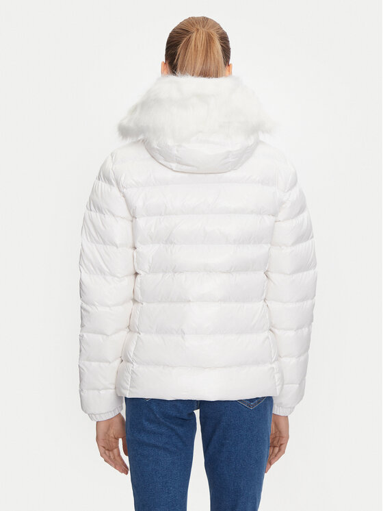Tommy Jeans Tommy Jeans Pūkinė striukė DW0DW19926 Balta Regular Fit