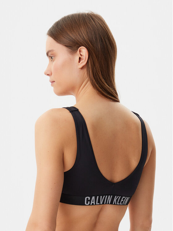 Calvin Klein Swimwear Calvin Klein Swimwear Bikini partea de sus KW0KW02745 Negru