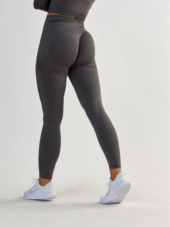 BeShaped BeShaped Legíny Modelujące - Power Up! Šedá Shaping Fit