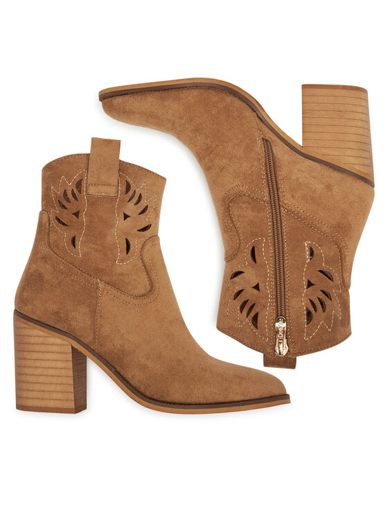 DeeZee DeeZee Μποτάκια 220565-1 Καφέ