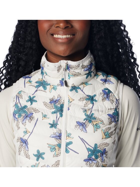 Columbia Columbia Smanicato Powder Pass Vest Bianco Regular Fit