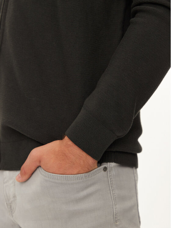 Mustang Mustang Sweter Escondido 1015476 Czarny Regular Fit