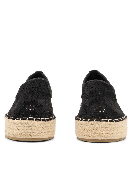 DeeZee DeeZee Espadryle WSS20459-01 Czarny