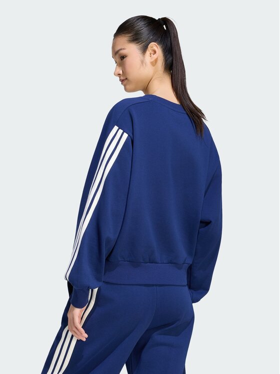 adidas adidas Bluza 164810 Niebieski Loose Fit