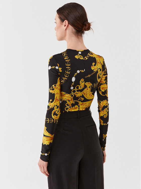 Versace Jeans Couture Versace Jeans Couture Body 75HAM221 Černá Slim Fit