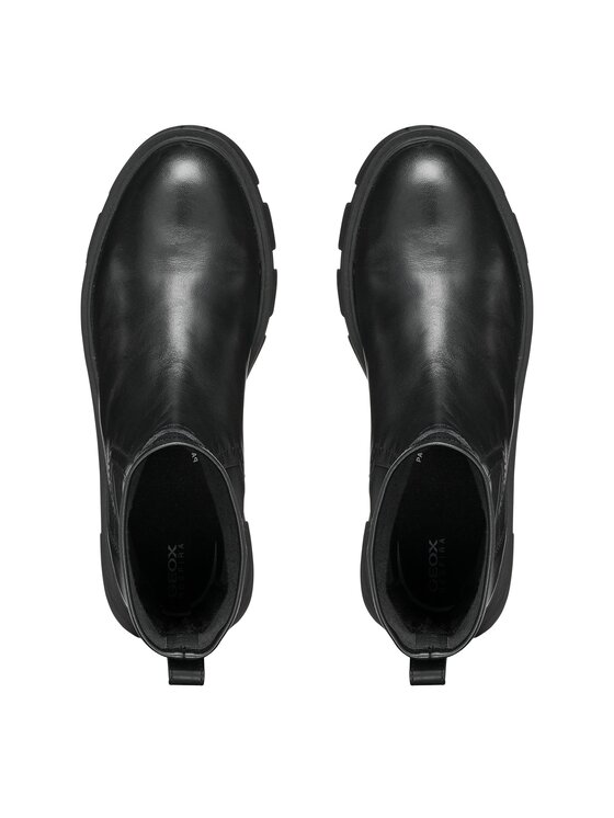 Geox Geox Polokozačky D Vilde D26UAC 043KB C9997 Černá