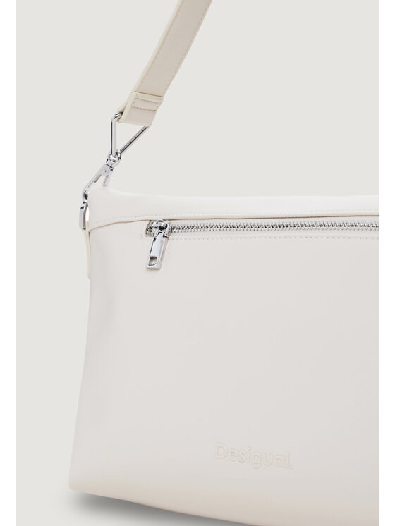Desigual Desigual Borsa BAG_LOVERTY 4.0 ETHEREA Bianco