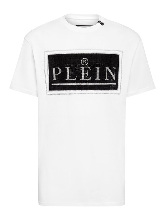 PHILIPP PLEIN PHILIPP PLEIN T-shirt 22949 Bianco Regular Fit