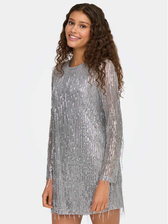 ONLY ONLY Sukienka koktajlowa Anika 15336062 Niebieski Regular Fit