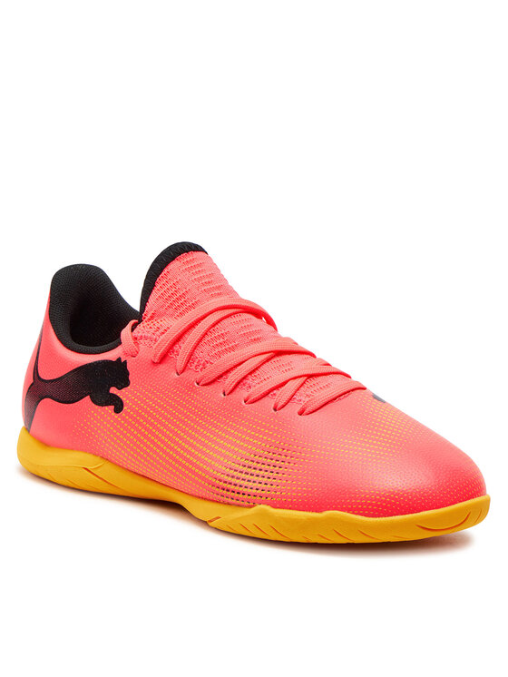 Puma Puma Buty do piłki nożnej Future 7 Play It Jr 107739-03 Różowy