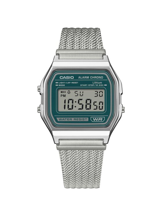 Casio Casio Zegarek 4549526417245 Srebrny