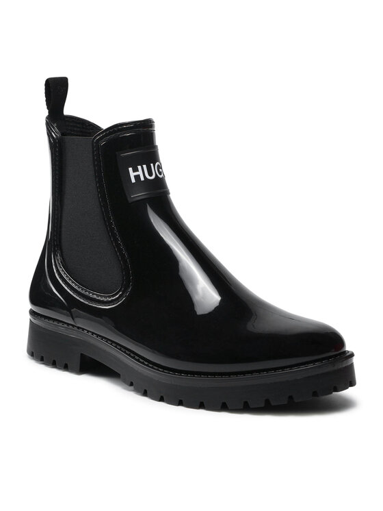 HUGO HUGO Gumene čizme Tabita Rain Bootie 50461985 10222177 01 Crna