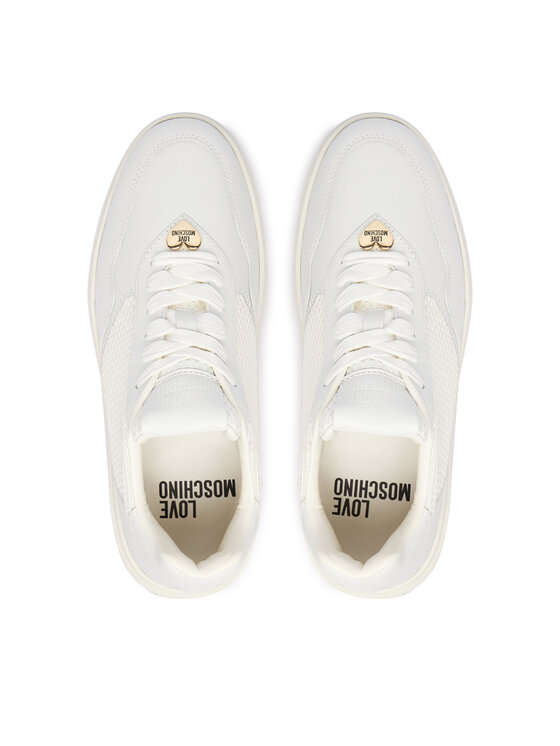 LOVE MOSCHINO LOVE MOSCHINO Sneakersy JA15214G1OIQ110A Biela