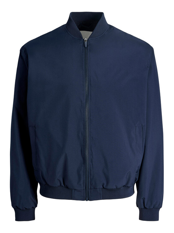 Jack & Jones Jack & Jones Bomber stila jaka Echarge 12268608 Tumši zils Regular Fit