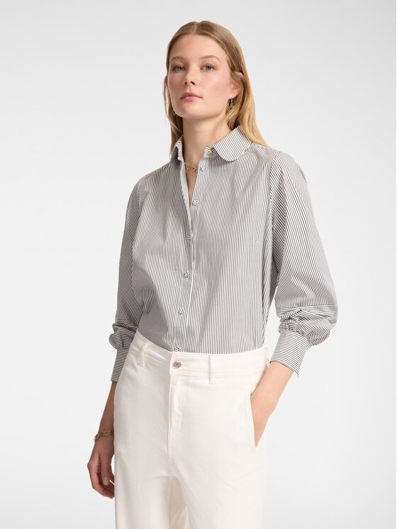 Elena Mirò Elena Mirò Camicia 5157P100223N041 Nero Regular Fit