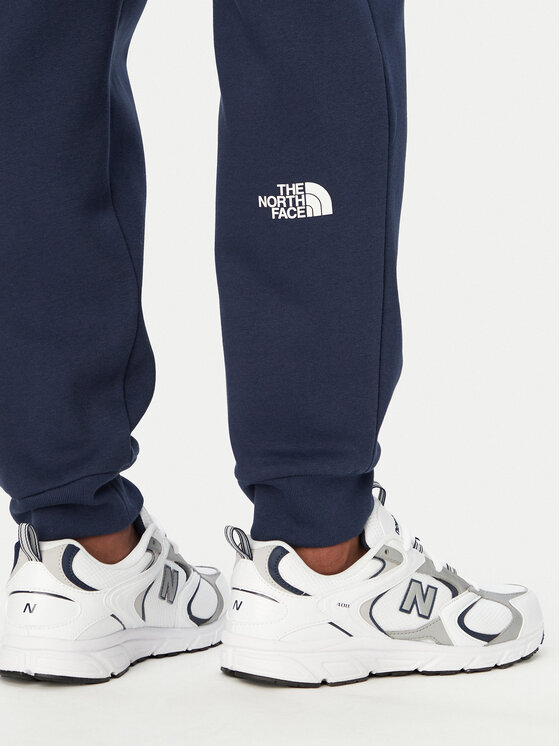 The North Face The North Face Sportinės kelnės Box Half Dome NF0A8JB0 Tamsiai mėlyna Regular Fit