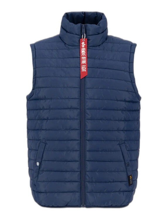 Alpha Industries Alpha Industries Kamizelka AI.138122-697-XXL Granatowy Slim Fit